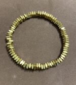 Pulsera elástica con perlas finas
