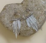 Pendientes con Hileras de Colgantes