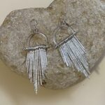 Pendientes con Hileras de Colgantes