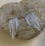 Pendientes con Hileras de Colgantes