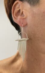 Pendientes con Hileras de Colgantes