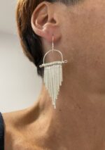 Pendientes con Hileras de Colgantes