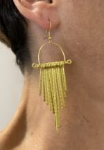 Pendientes con Hileras de Colgantes