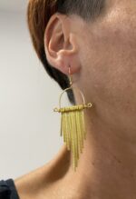 Pendientes con Hileras de Colgantes