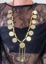 Collar largo medallones