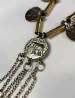 Collar largo medallones