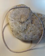 Collar cuentas de colores - plateado