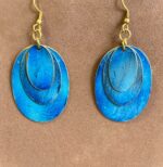 Pendientes óvalos superpuestos - ORIENTE