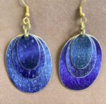 Pendientes óvalos superpuestos - ORIENTE