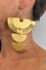 Pendientes DEA - media luna