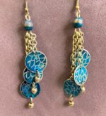Pendientes 3 dijes circulares - ORIENTE
