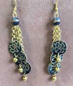Pendientes 3 dijes circulares - ORIENTE