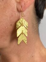 Pendientes colgantes flecha