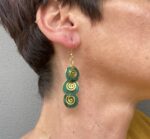 Pendientes"Oriente" – Cascada de Espiral