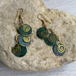 Pendientes"Oriente" – Cascada de Espiral