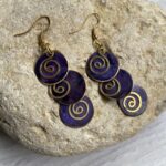 Pendientes"Oriente" – Cascada de Espiral