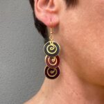 Pendientes"Oriente" – Cascada de Espiral