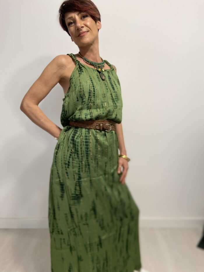 Boho Essence - Vestido Largo sin manega