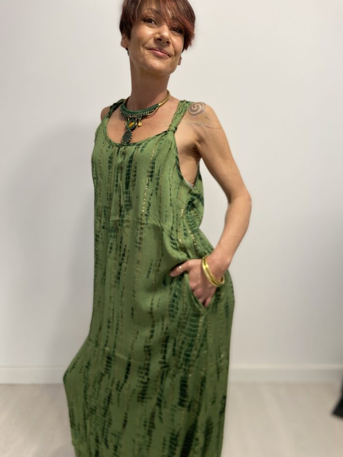 Boho Essence - Vestido Largo sin manega