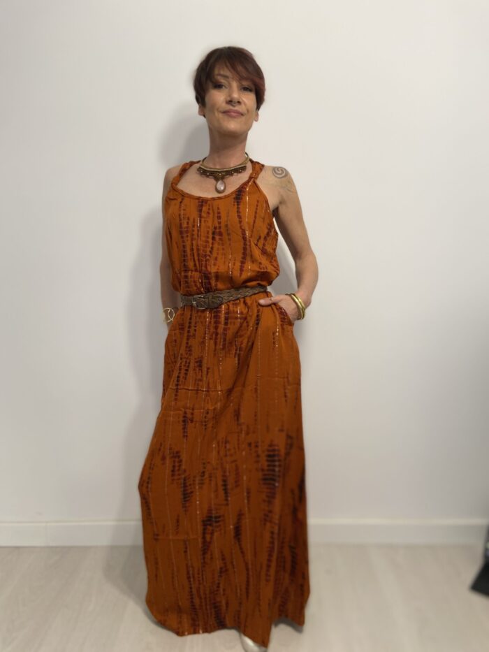 Boho Essence - Vestido Largo sin manega