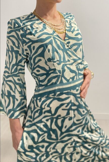 Sahara Breeze – Vestido ampio con stampa boho