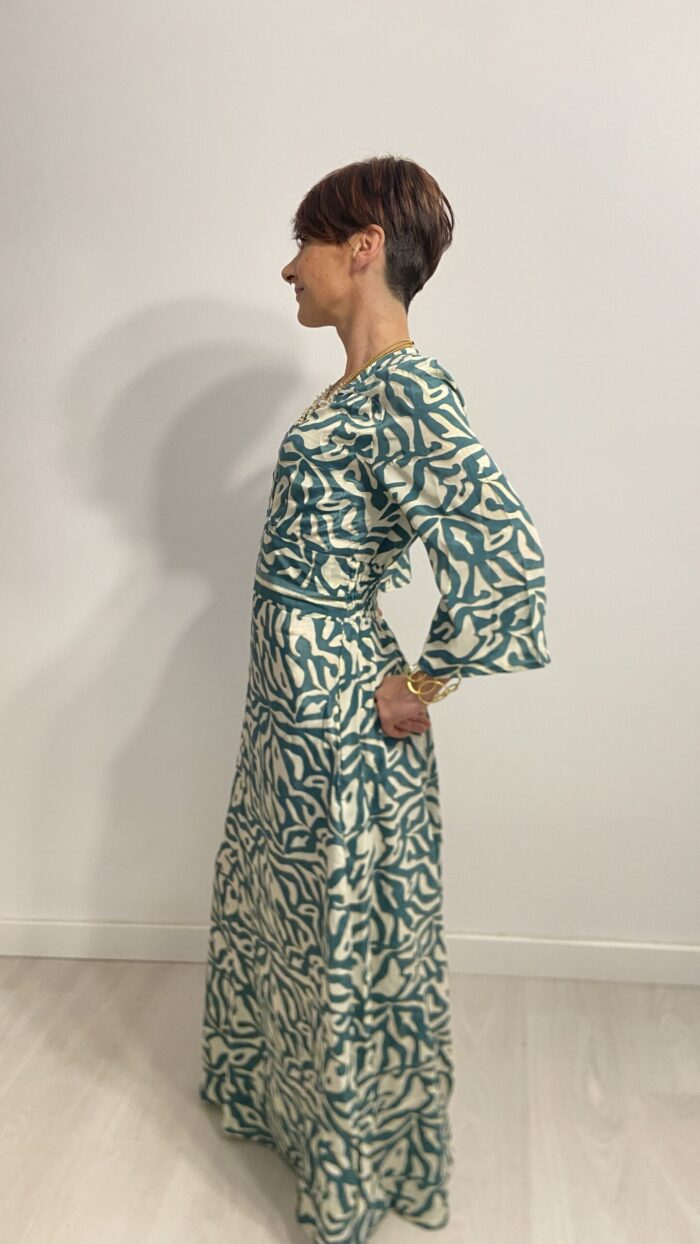 Sahara Breeze – Vestido ampio con stampa boho