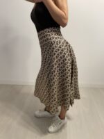 Ethereal Ripple Skirt - Falda midi