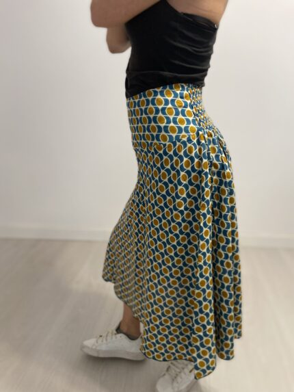 Ethereal Ripple Skirt - Falda midi