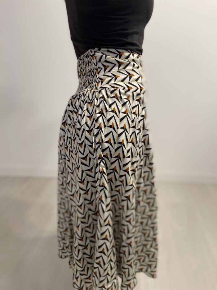 Ethereal Ripple Skirt - Falda midi