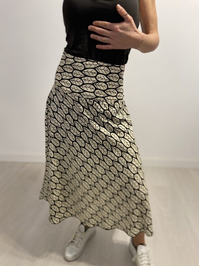 Ethereal Ripple Skirt - Falda midi