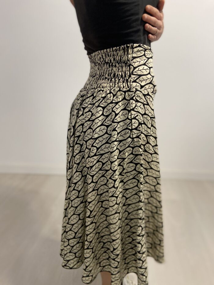 Ethereal Ripple Skirt - Falda midi