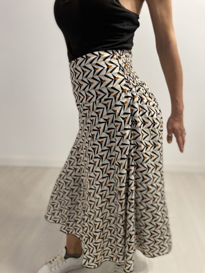 Ethereal Ripple Skirt - Falda midi