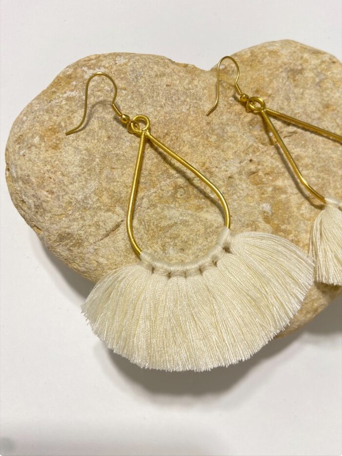 Pendientes con ñapas grandes