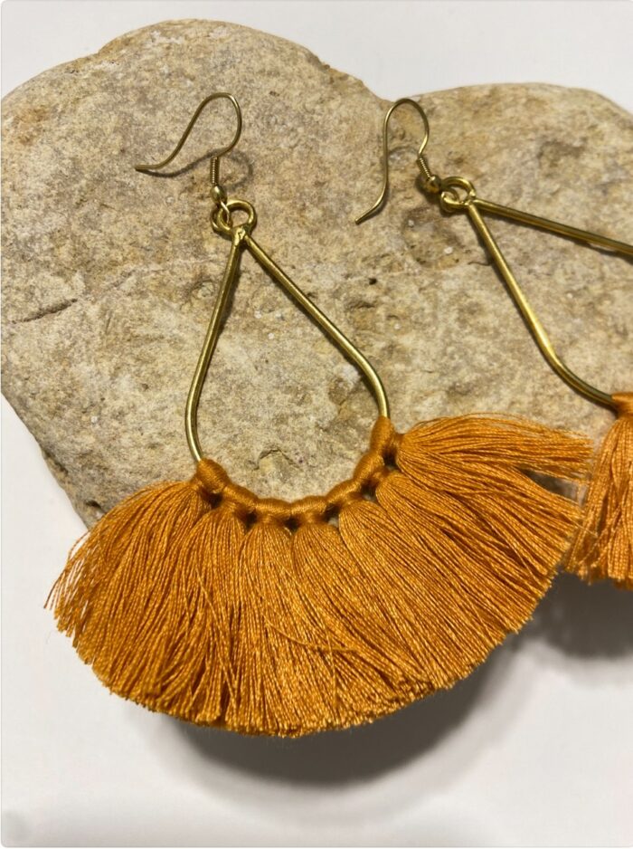 Pendientes con ñapas grandes