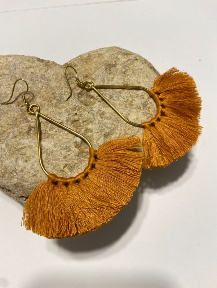 Pendientes con ñapas grandes