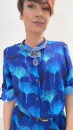 Flowy Essence - Camiciona con Botones