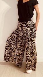 Pantalones Wild Harmony - ancho estilo falda-pantalón