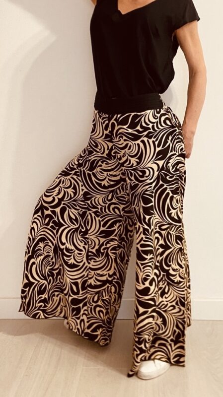 Pantalones Wild Harmony - ancho estilo falda-pantalón