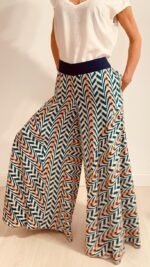 Pantalones Wild Harmony - ancho estilo falda-pantalón