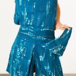 Pantalones cortos boho con cintura elástica y detalle de tejidos. Frescos, cómodos y perfectos para un look boho chic y casual.