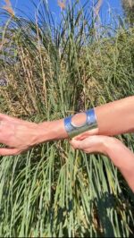 Brazalete Ethereal – Rígido con baño de plata