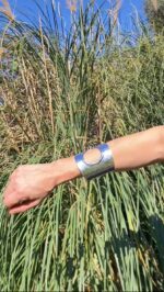Brazalete Ethereal – Rígido con baño de plata