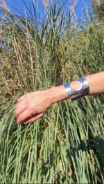 Brazalete Ethereal – Rígido con baño de plata