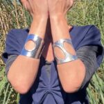 Brazalete Ethereal – Rígido con baño de plata