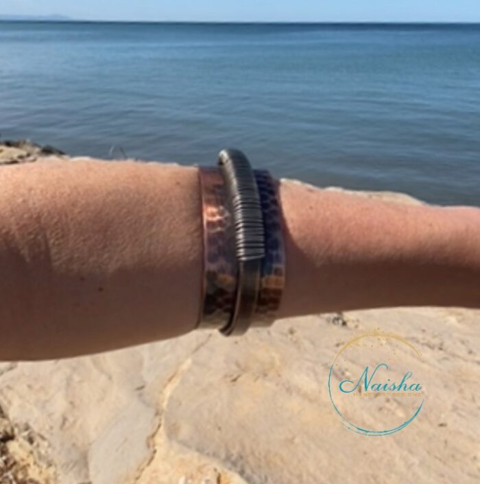 Brazalete Rígido de Cobre – Ajustable