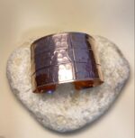 Brazalete Rígido de Cobre claro – Ajustable