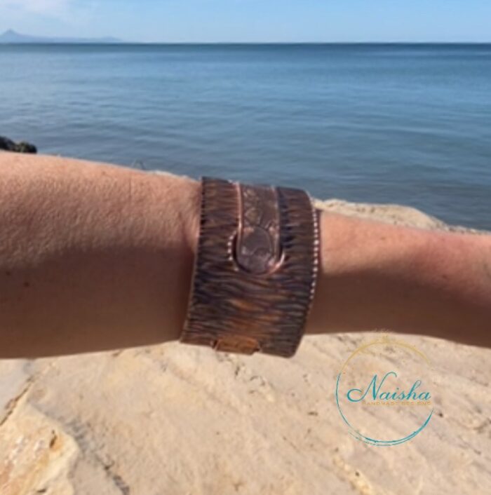 Brazalete Rígido de Cobre claro