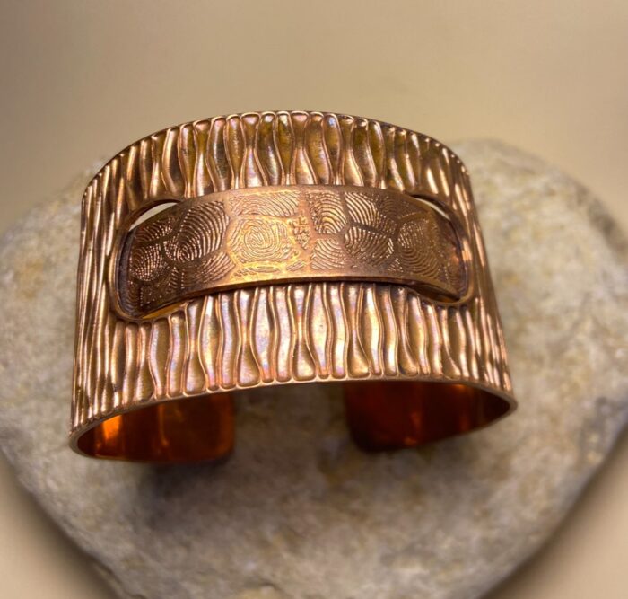 Brazalete Rígido de Cobre claro