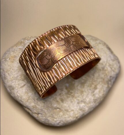 Brazalete Rígido de Cobre claro