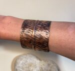 Brazalete Rígido de Cobre - Diseño bohemio 2
